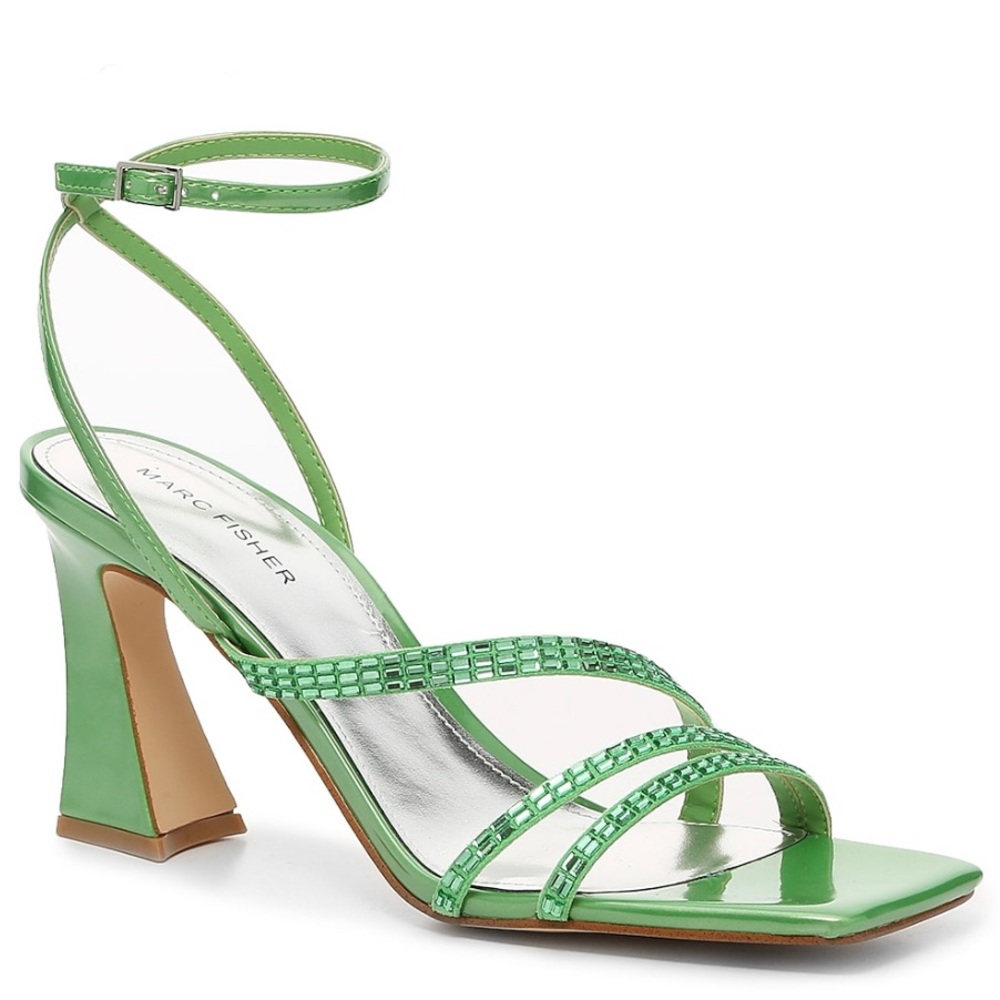 Marc Fisher Zalay Sandal Green Shoe